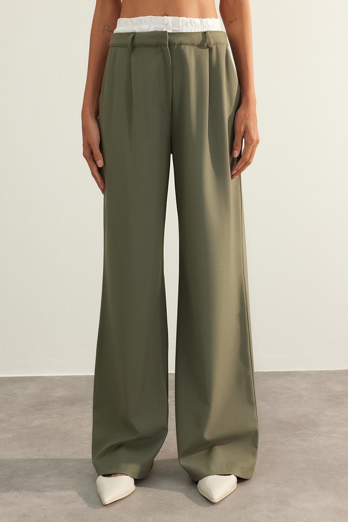 Green Limited Edition Woven Trousers, , large image number 3