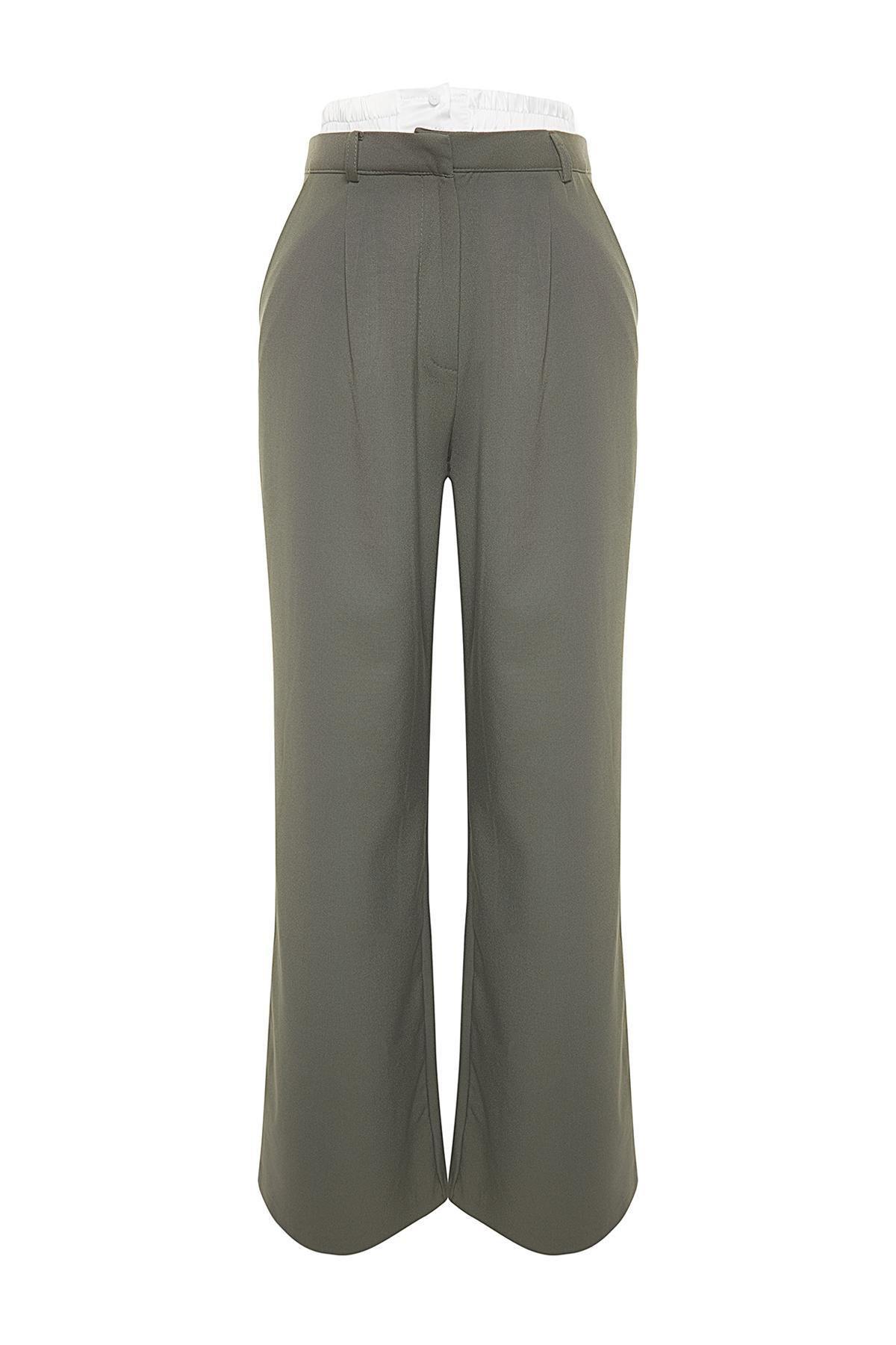 Green Limited Edition Woven Trousers, , large image number 5