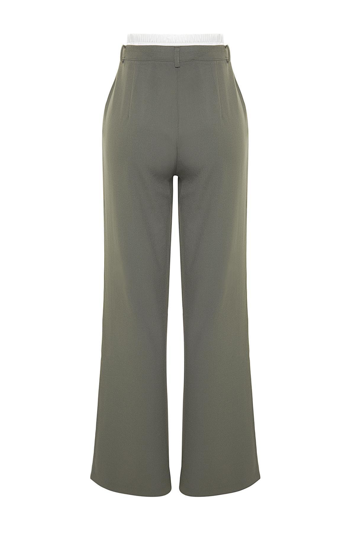 Green Limited Edition Woven Trousers, , large image number 6