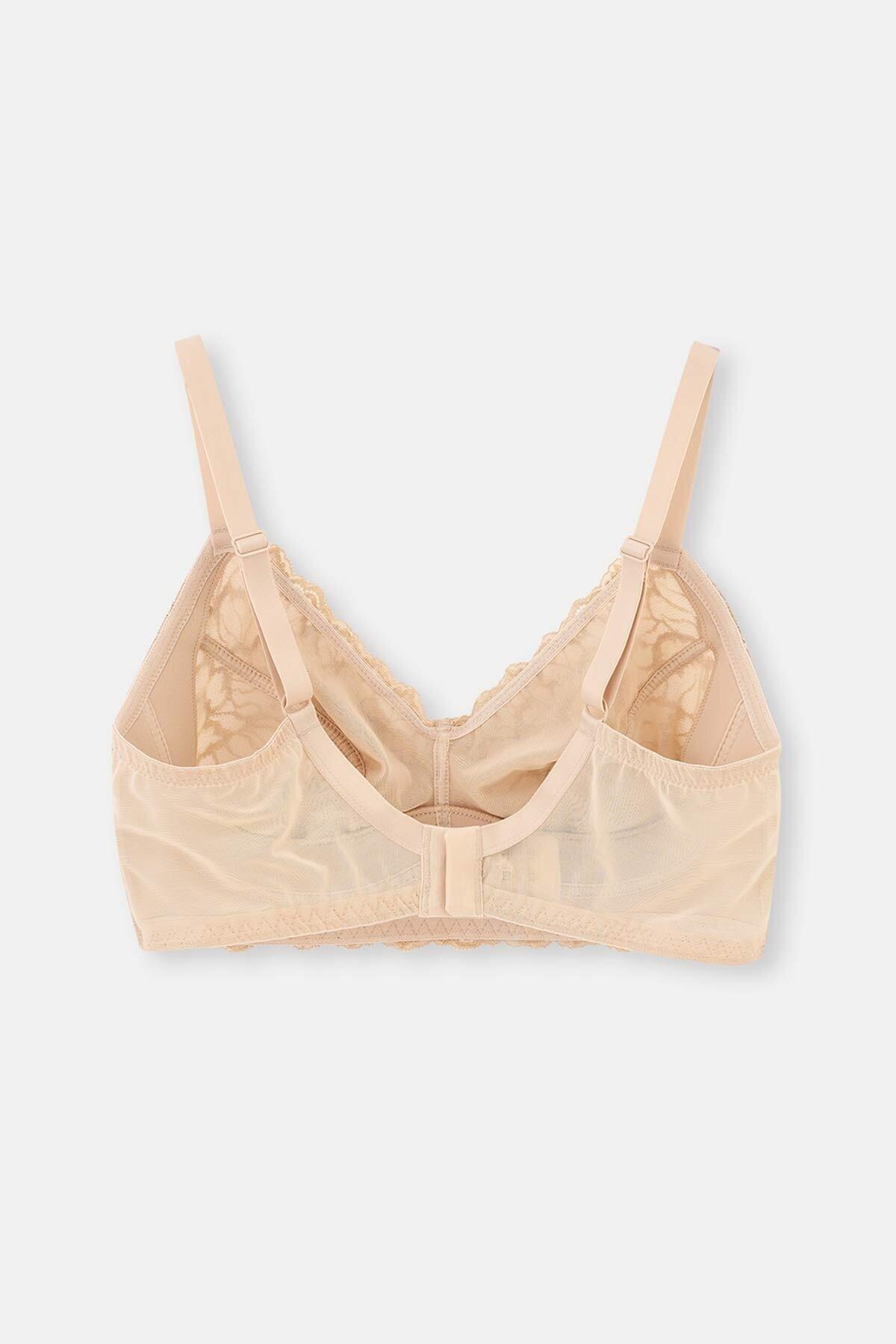 Dagi - Brown Wireless Lifting Bra