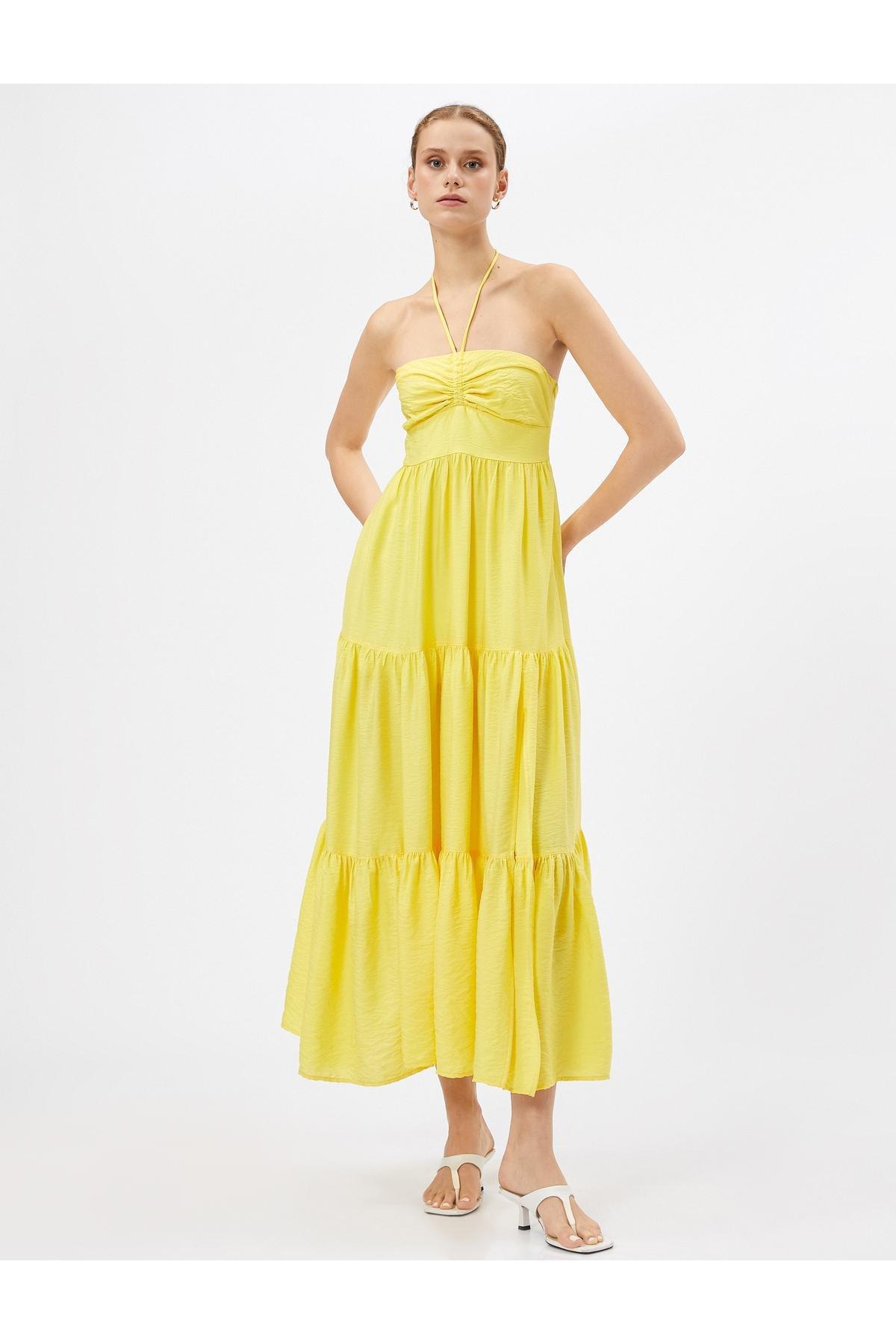 Koton - Yellow Long Dress