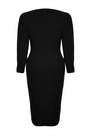 Trendyol - Black Fitted Midi Dress