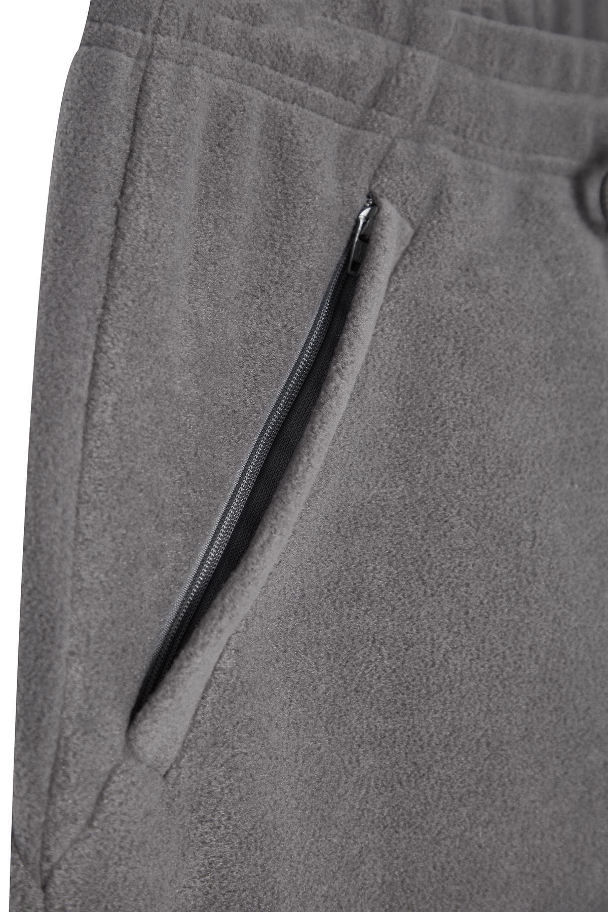 Grey Zippered Sweatpants, Smoked, large image number 7