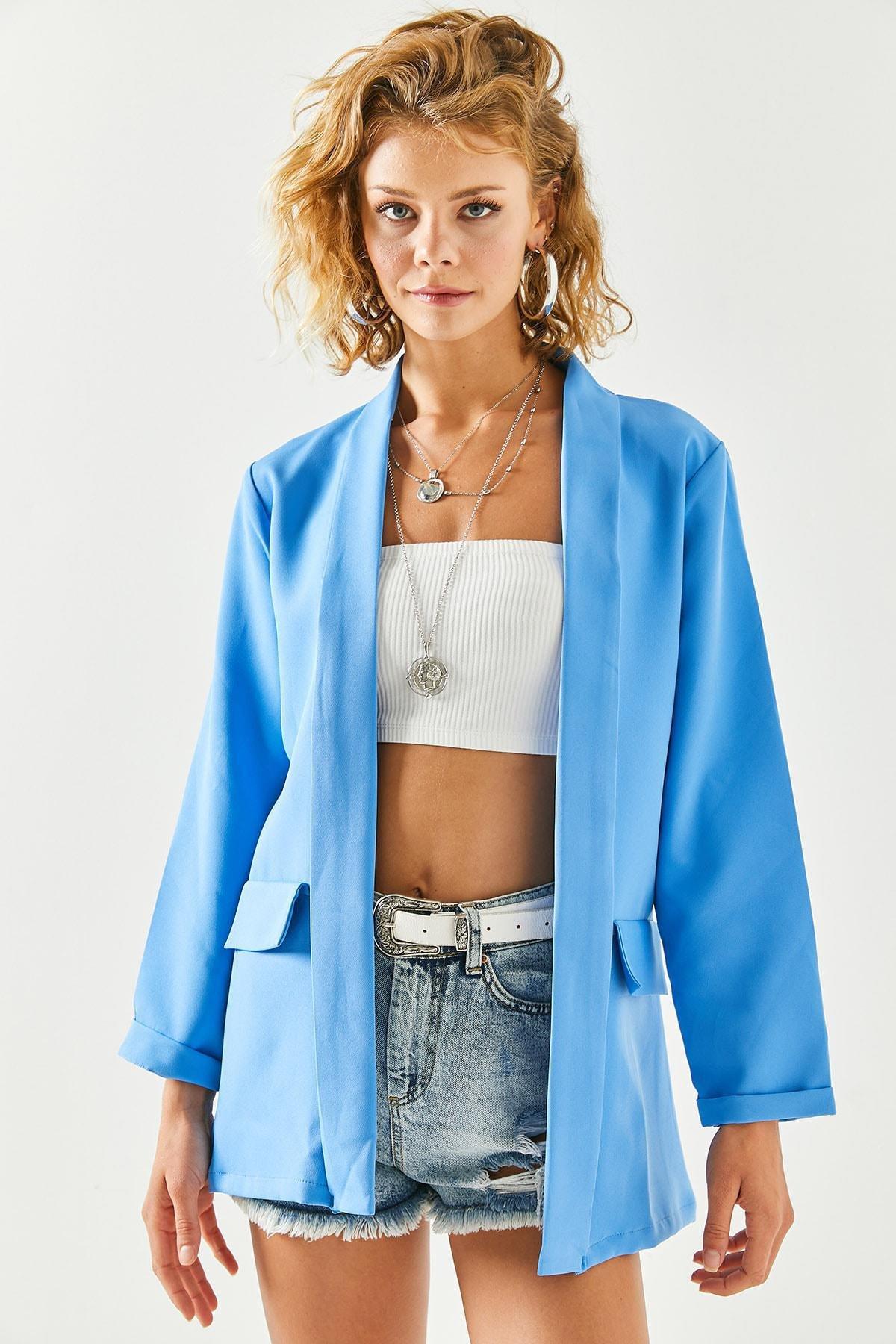 Blue Accessory Pocket Atlas Jacket, Blue, large image number 1