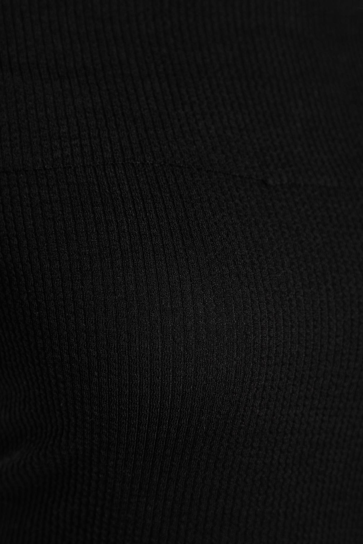 Black Corsair Soft-Texture Stretch Midi Dress, , large image number 7