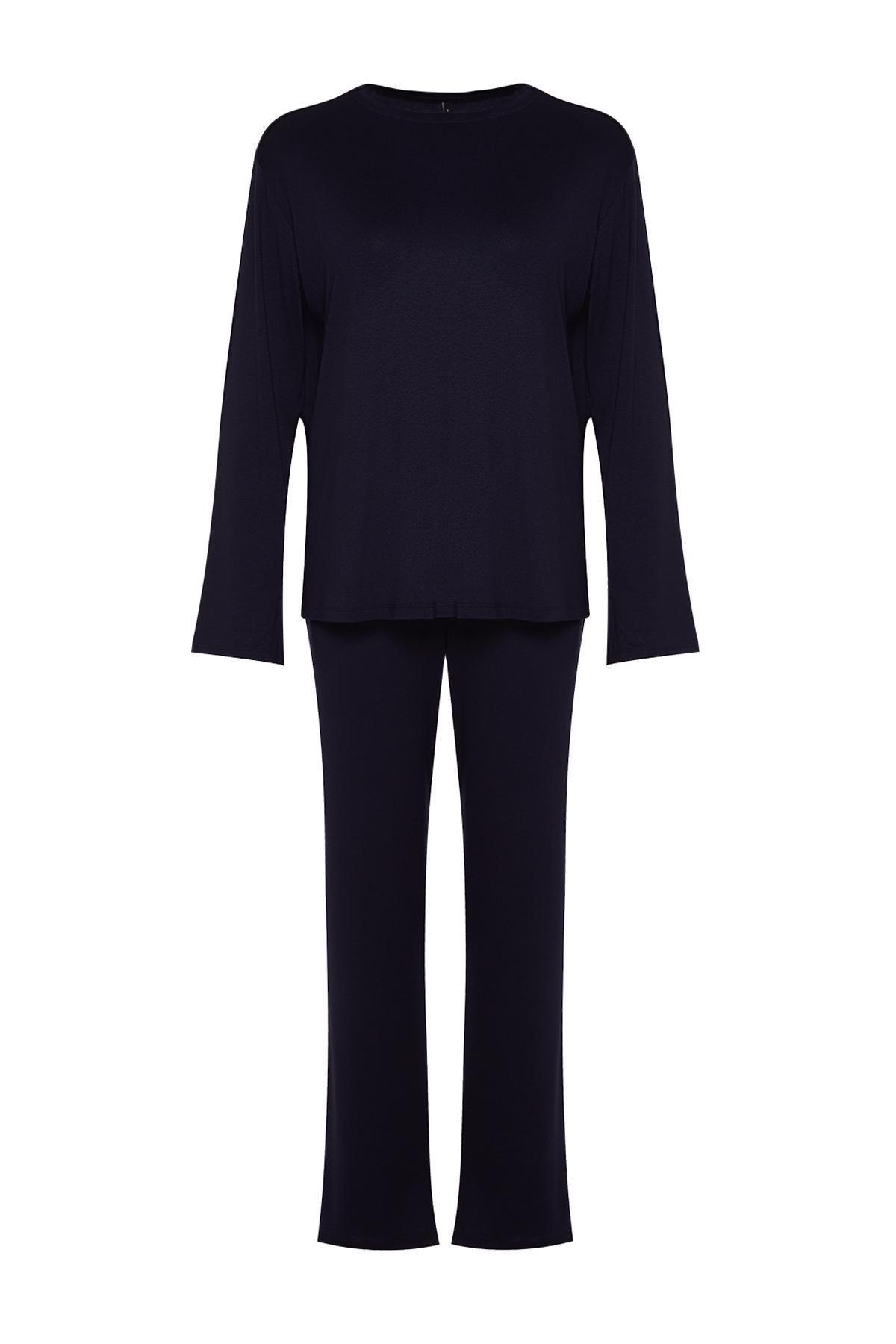 Blue Regular Detailed Co-Ord Set, C101_1628, large image number 6
