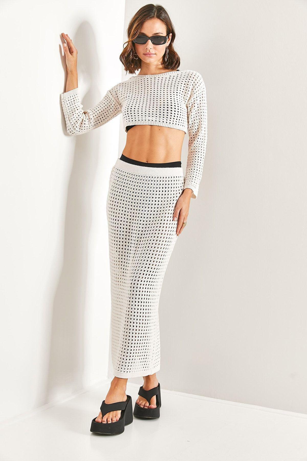 Beige Pattern Co-Ord Set, Beige, large image number 2