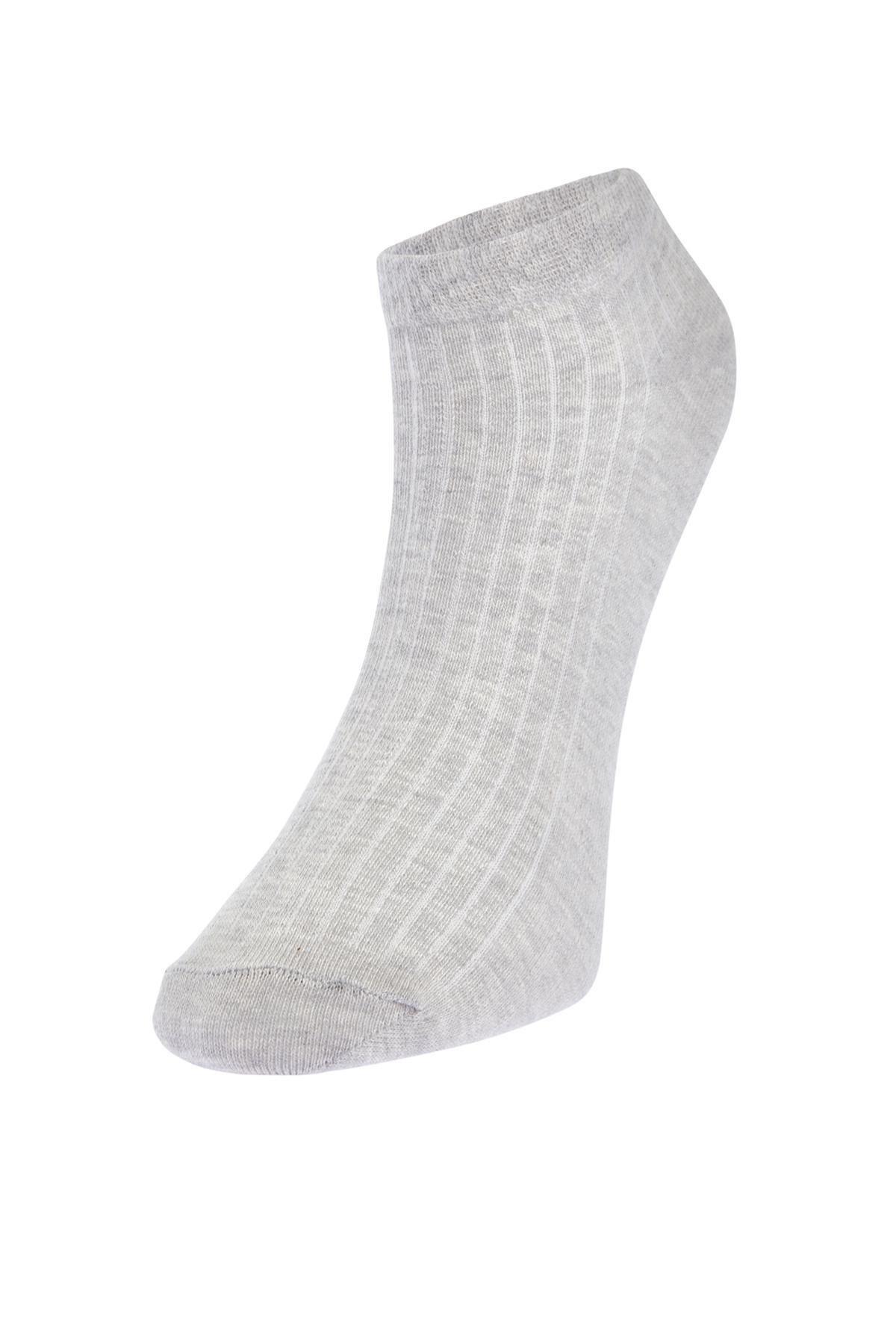 Trendyol - Multicolour Textured Socks, Set Of 5