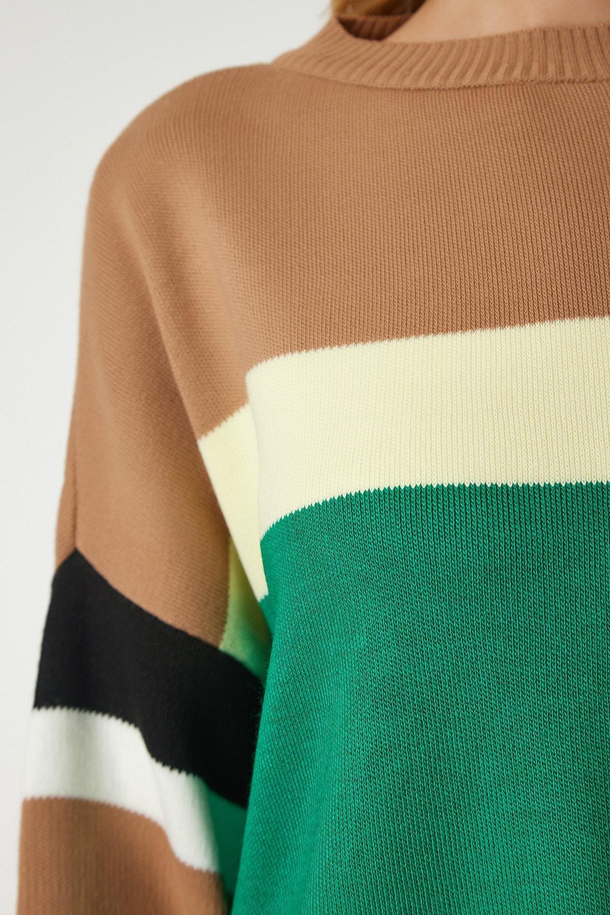 Multicolour Colour Block Sweater, C101_1450, large image number 3