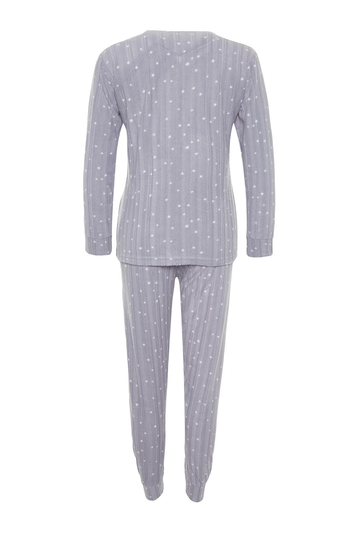 Purple Teddy Bear Patterned Co-Ord Set, , large image number 7