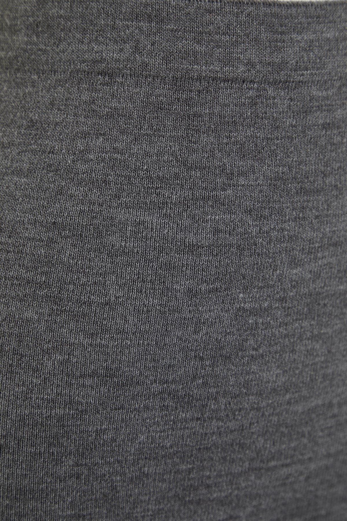 Trendyol - Grey Midi Pencil Knitwear Skirt