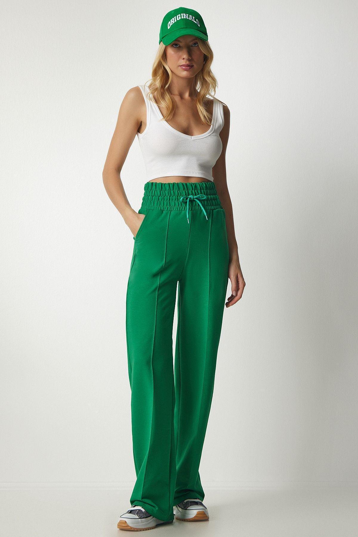 Green Pocket Sweatpants, , large image number 0