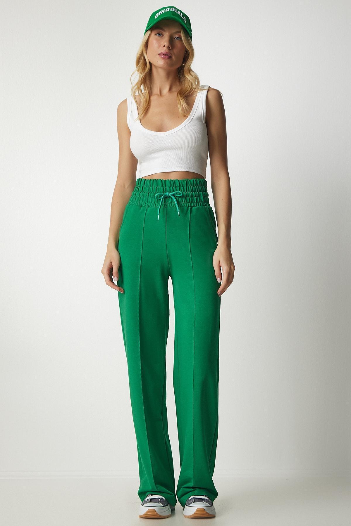 Green Pocket Sweatpants, , large image number 1