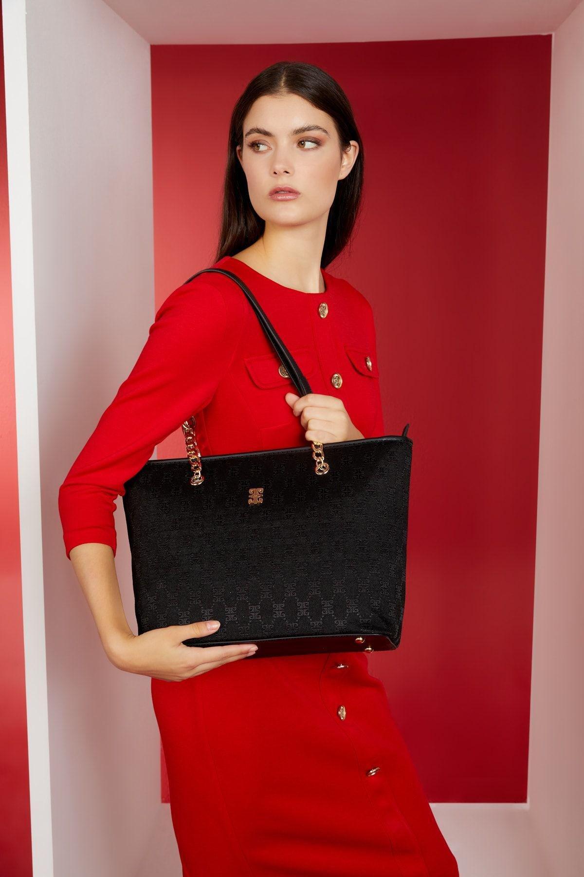 Black Shoulder Bag, C101_5720, large image number 0