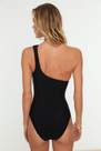 Trendyol - Black Plain Swimsuit