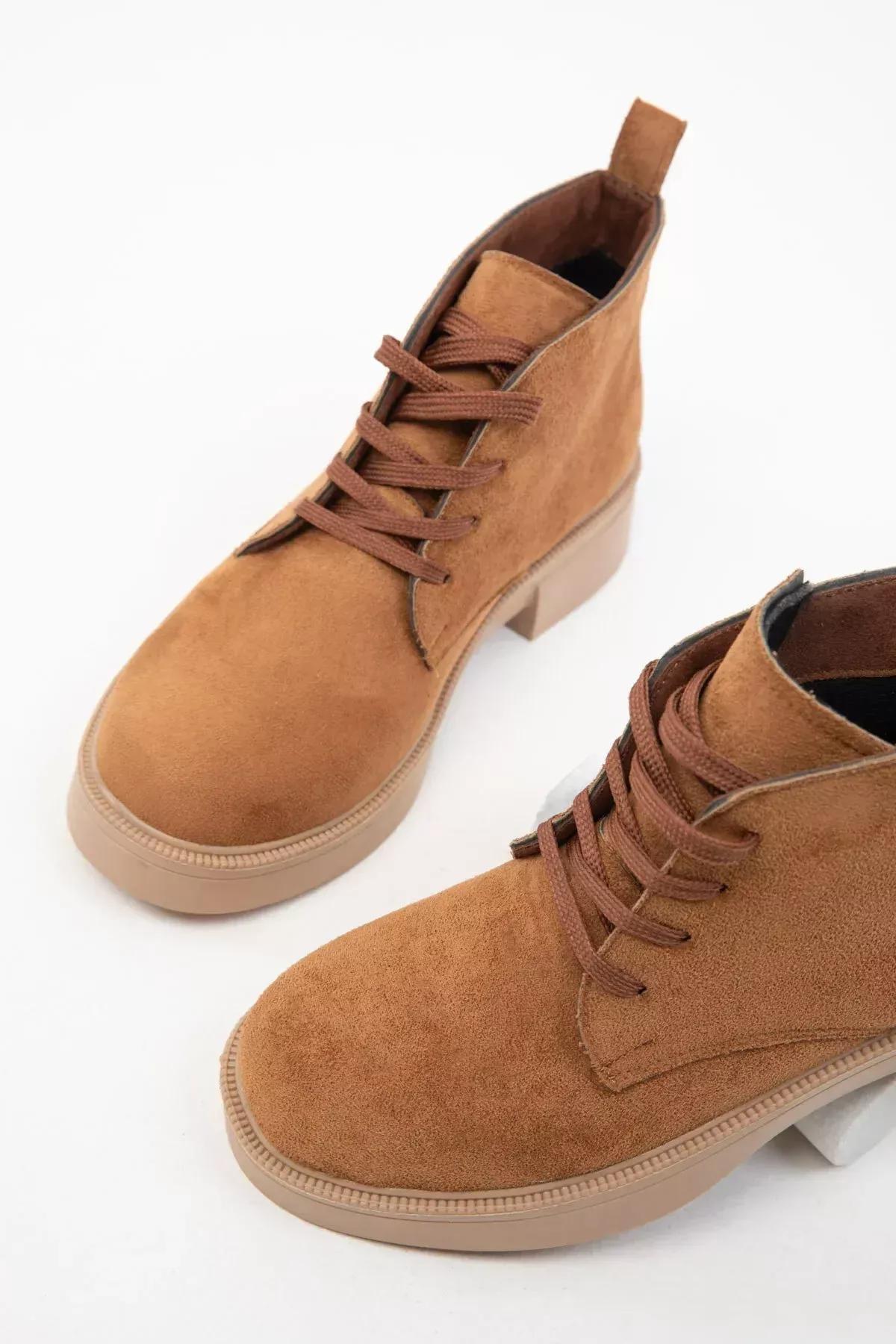 Brown Suede Boots, C101_4460, large image number 3