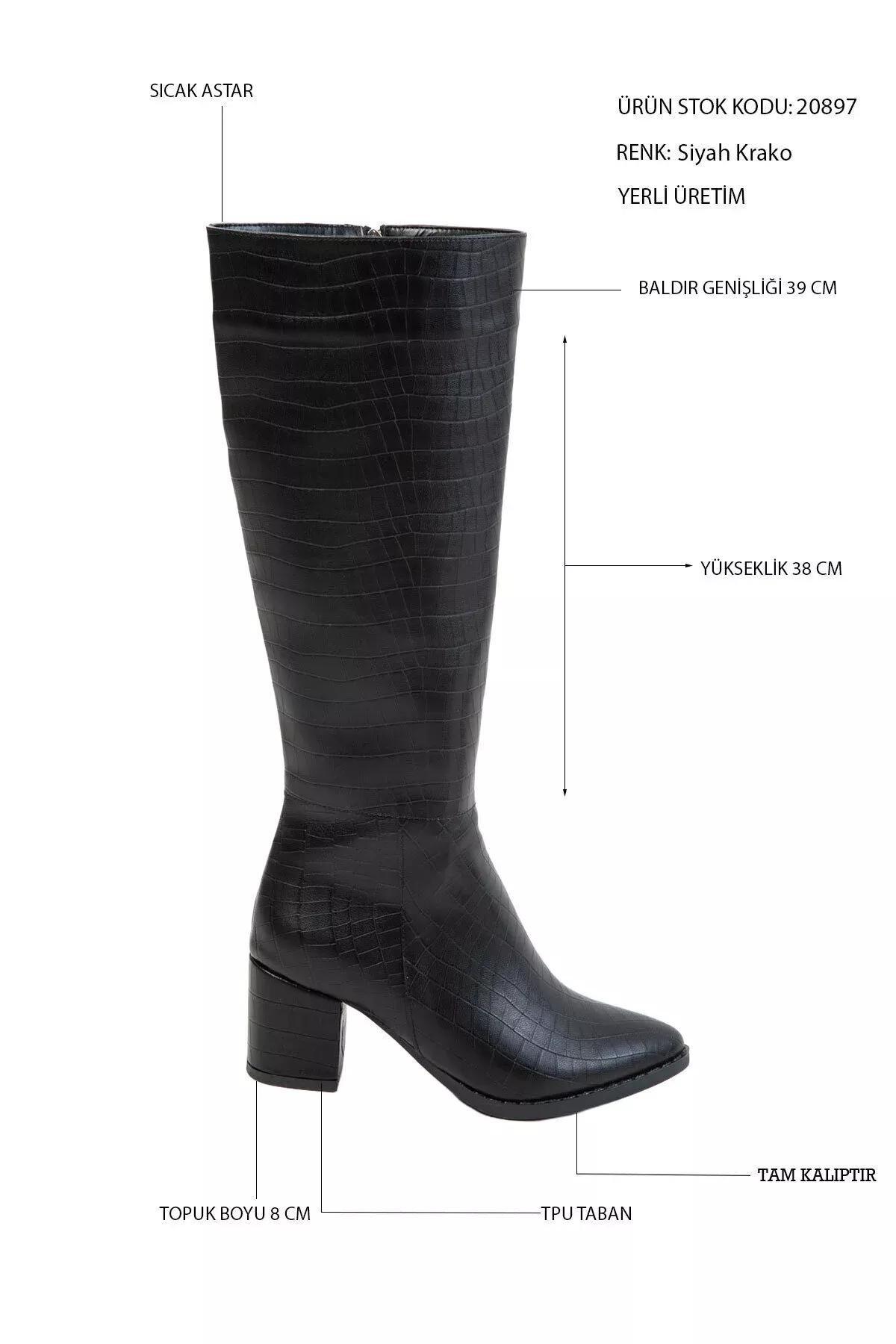 Black Leather Ankle Boots, C101_2504, medium