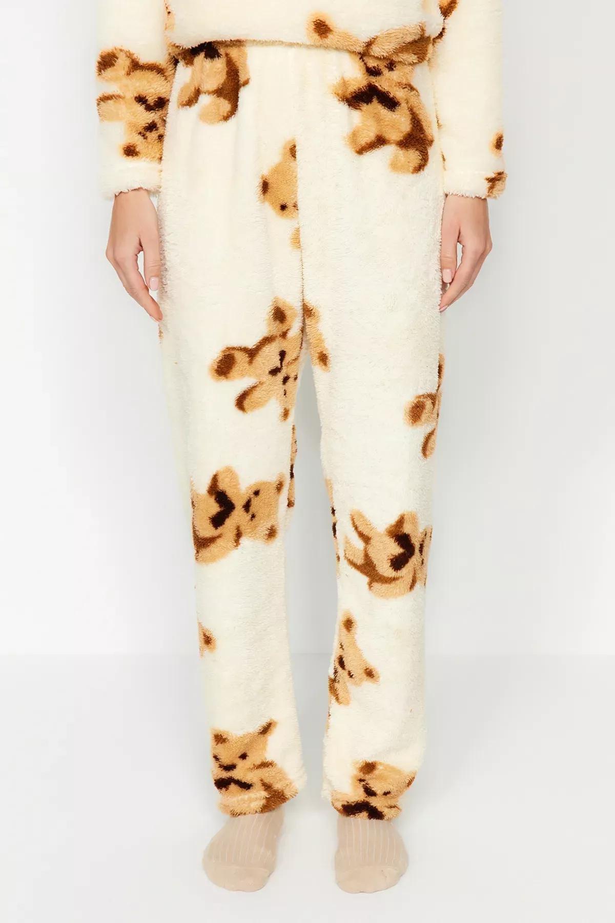 Multicolour Teddy Bears Well Soft Pyjamas Set, , large image number 3