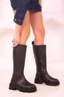 SOHO - Black Womens Boots 18374