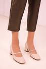 SOHO - Beige Womens Classic Heeled Shoes 18395