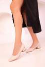SOHO - Beige Womens Classic Heeled Shoes 18391