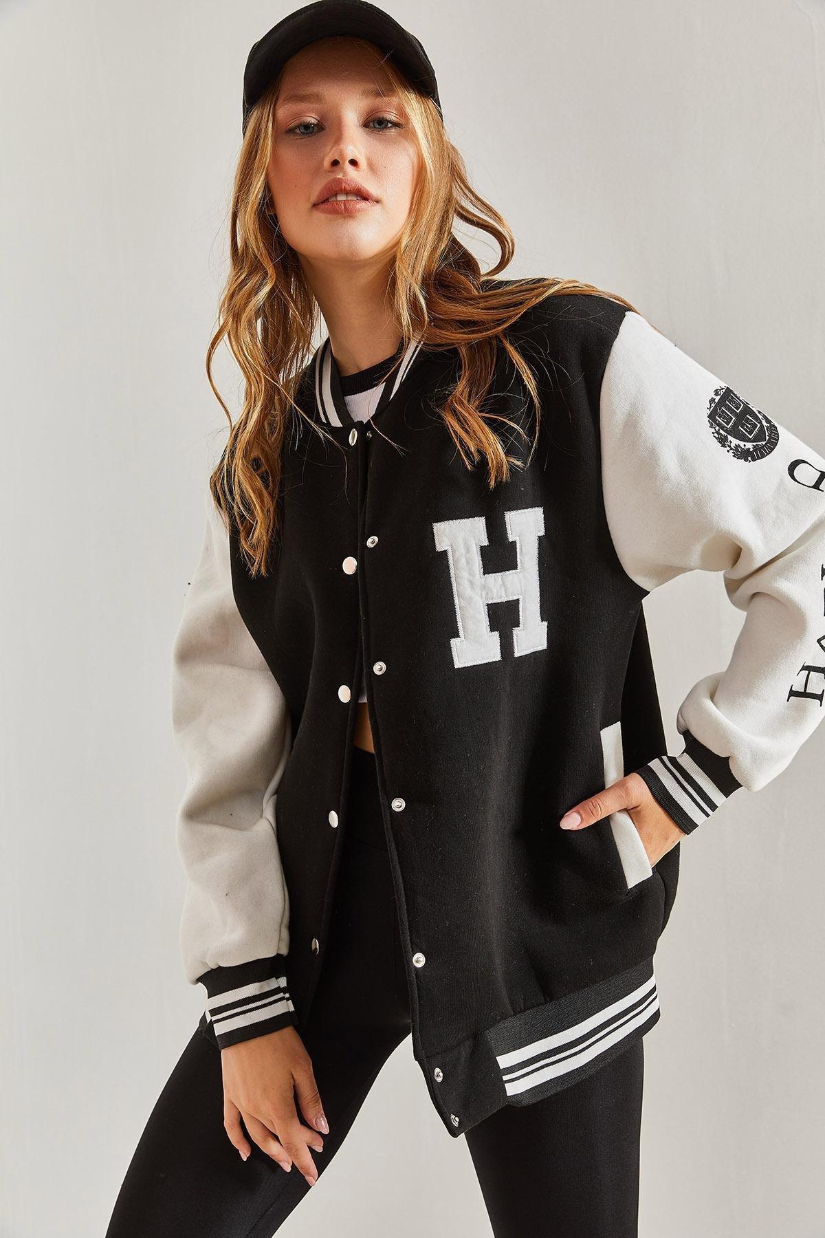 Multicolour Three Thread College Jacket, C101_1458, large image number 0