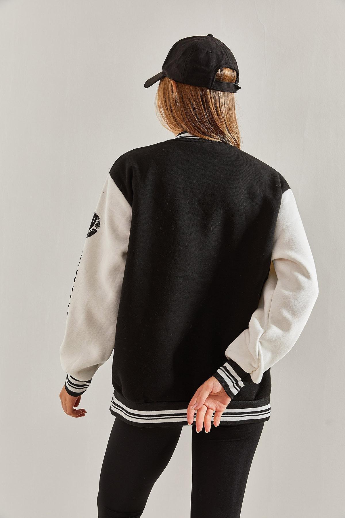 Multicolour Three Thread College Jacket, C101_1458, large image number 2