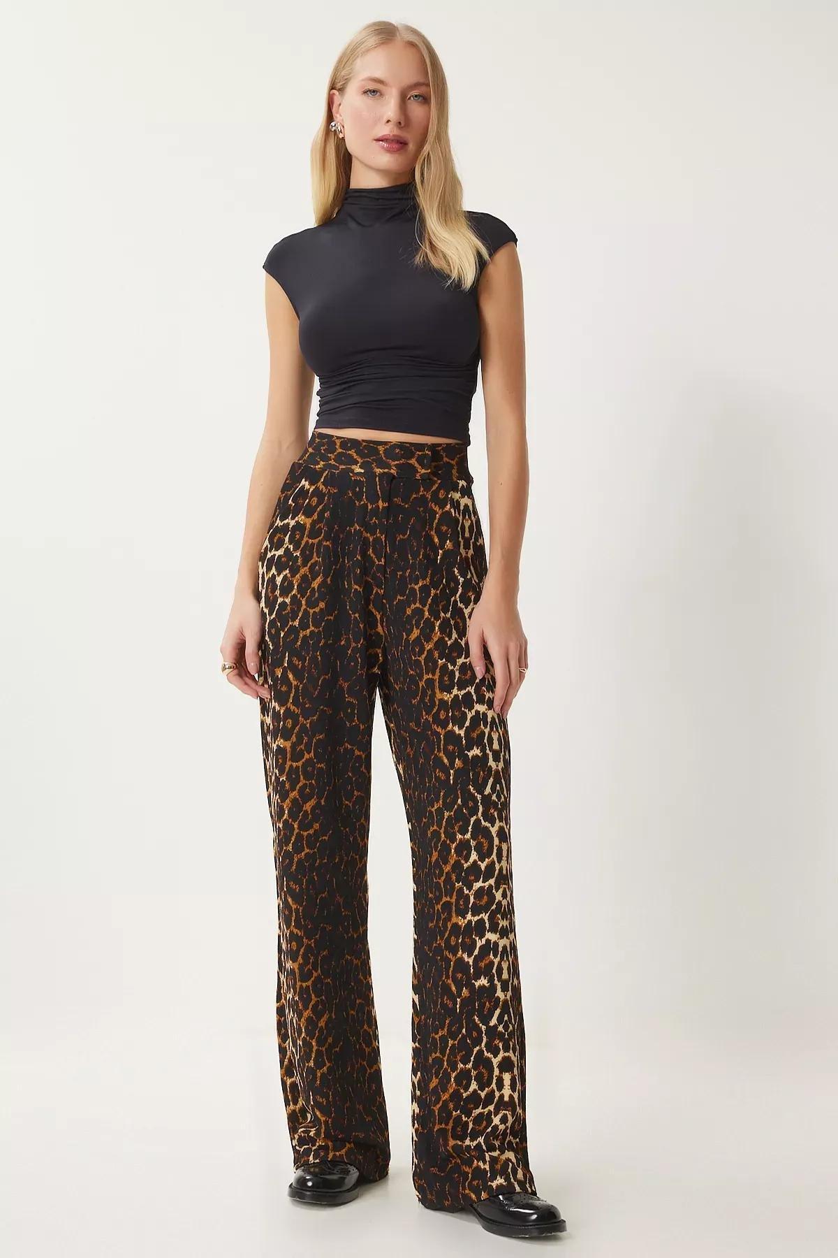 Black Velcro Waist Trousers, , large image number 0