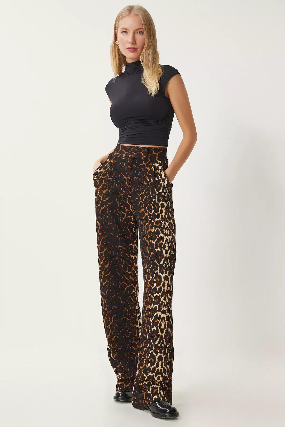 Black Velcro Waist Trousers, , large image number 1
