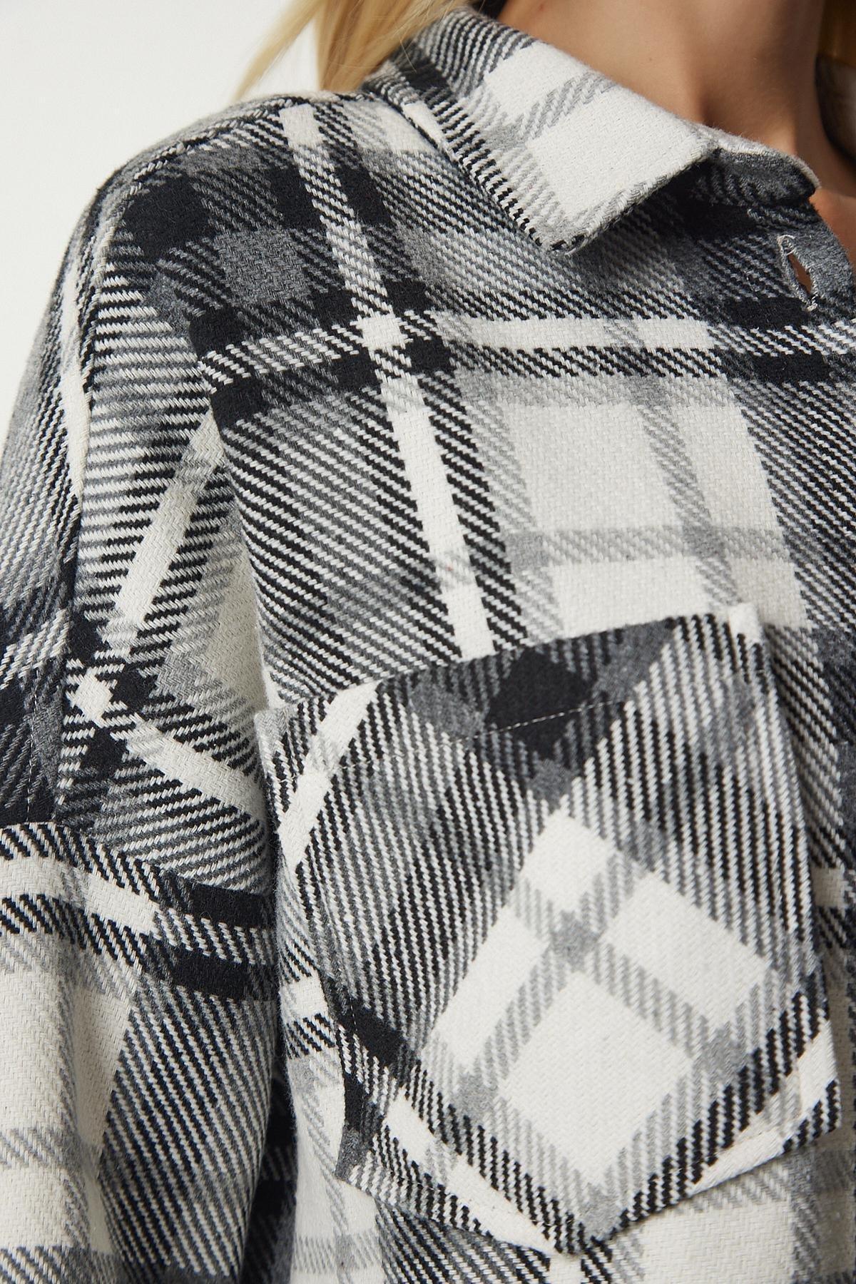 Multicolour Oversize Lumberjack Shirt, C101_1458, large image number 3