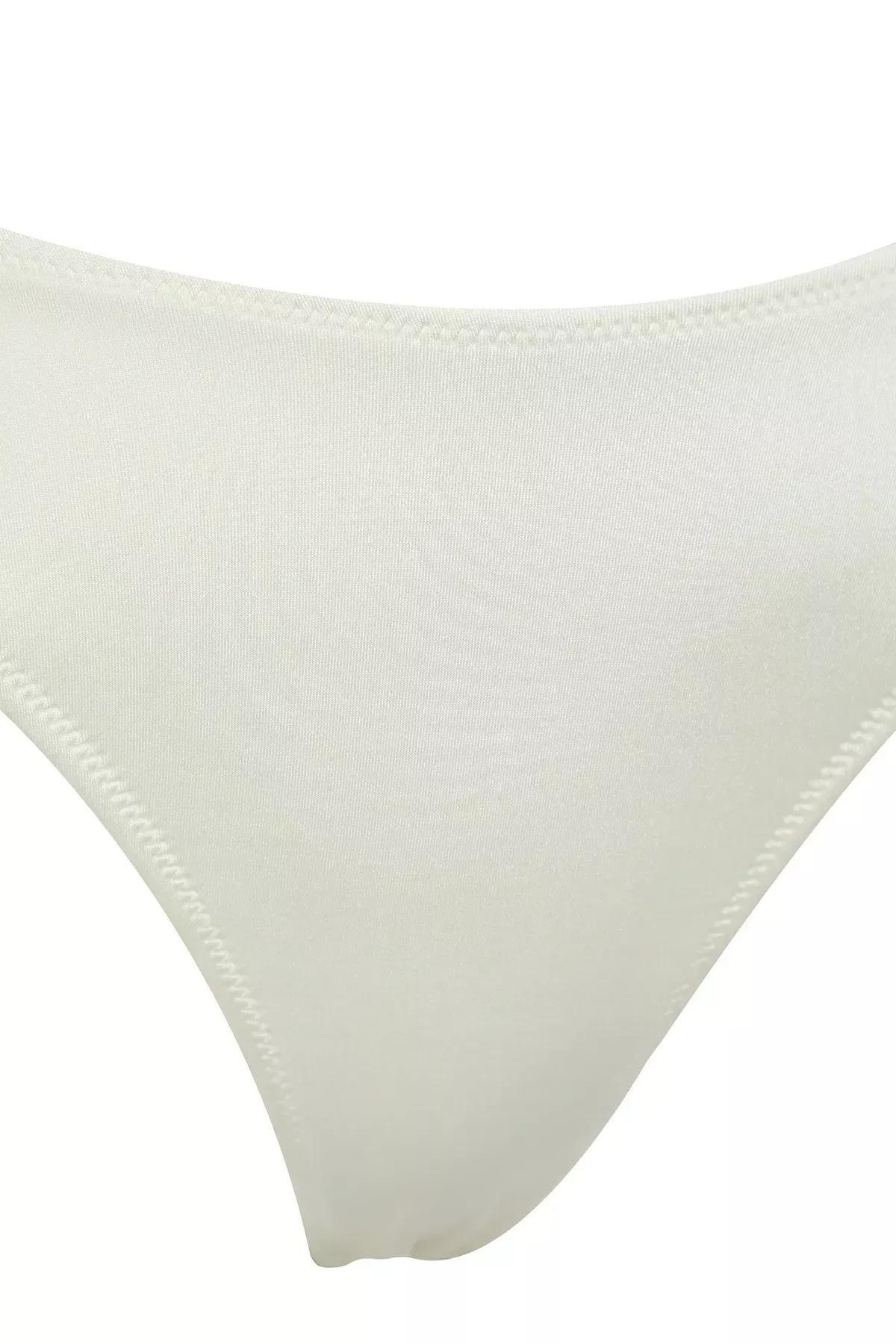 Ecru High Leg Regular Bikini Bottom, C101_1635, medium