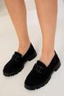 SOHO - Black Suede Casual Shoes