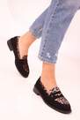 SOHO - Black Suede-Leopard Casual Shoes