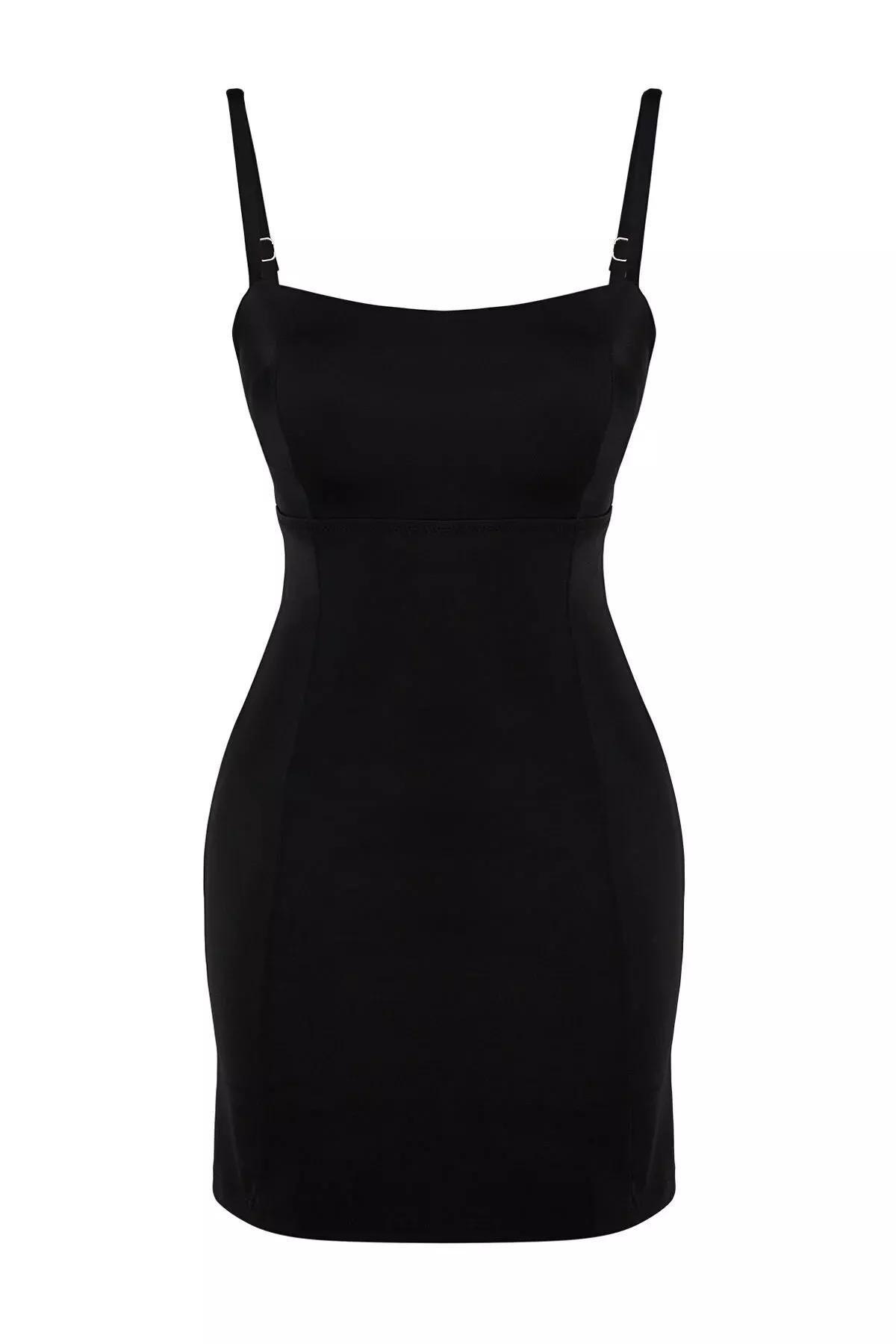 Trendyol - Black Dress Swimsuit