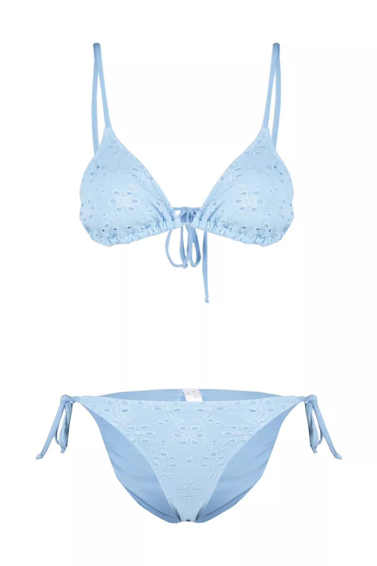 Blue Triangle Bikini Set, C101_1531, large image number 11