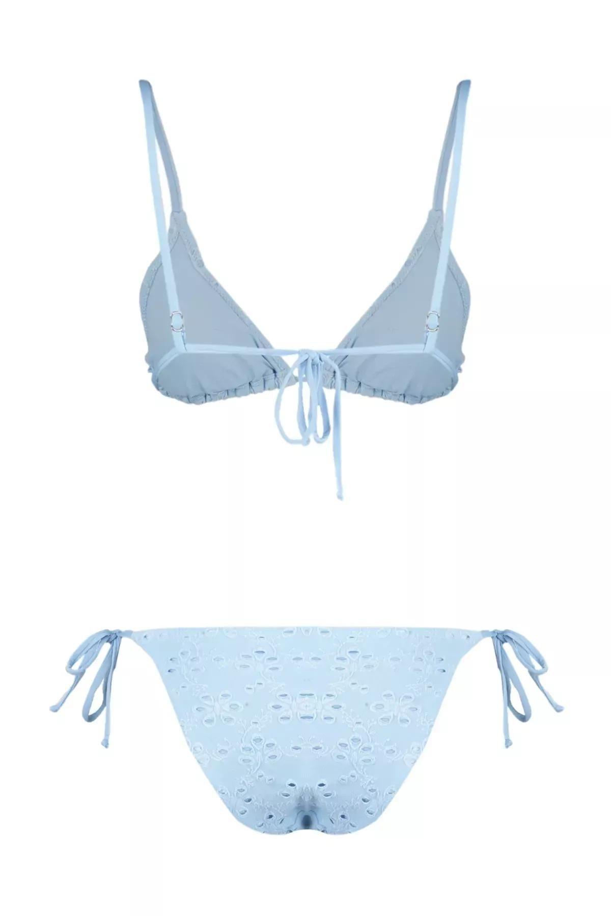 Blue Triangle Bikini Set, C101_1531, large image number 12