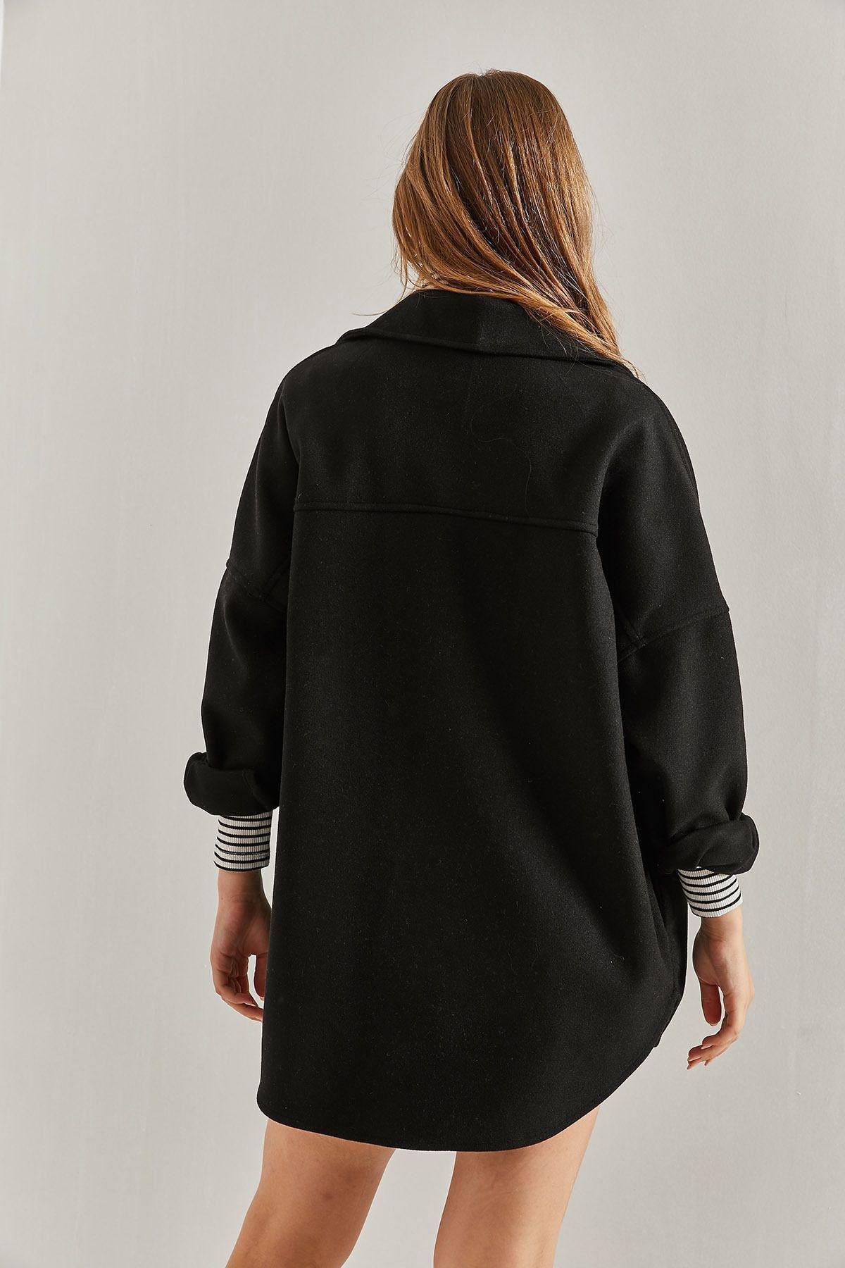 Womens Double Pocket Stamped Jacket, single, , large image number 1