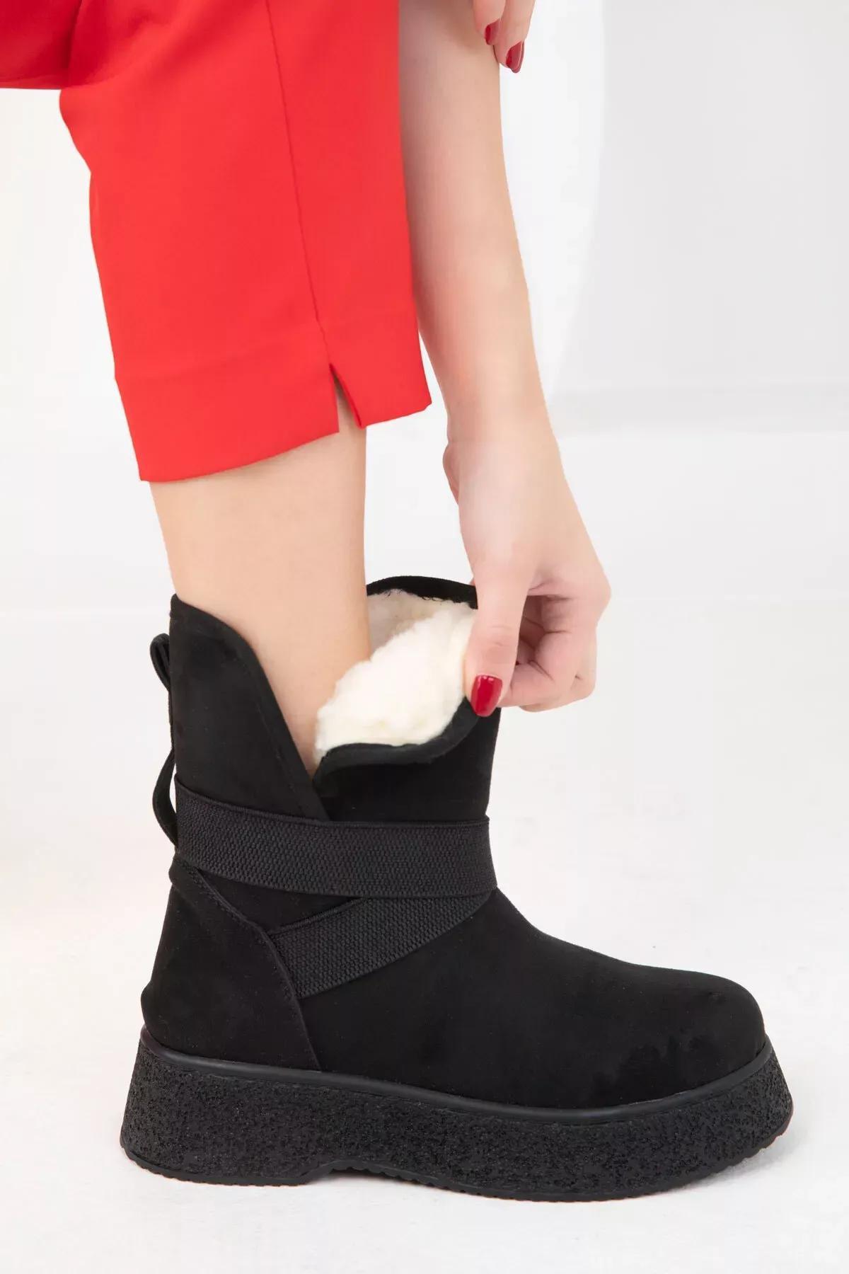 Black Suede Boots, C101_2531, large image number 1