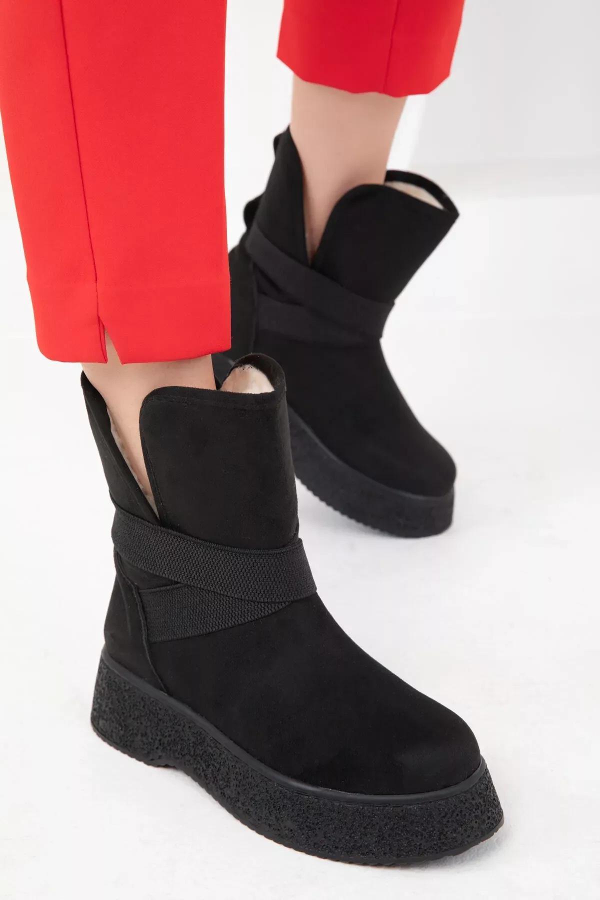 Black Suede Boots, C101_2531, large image number 9