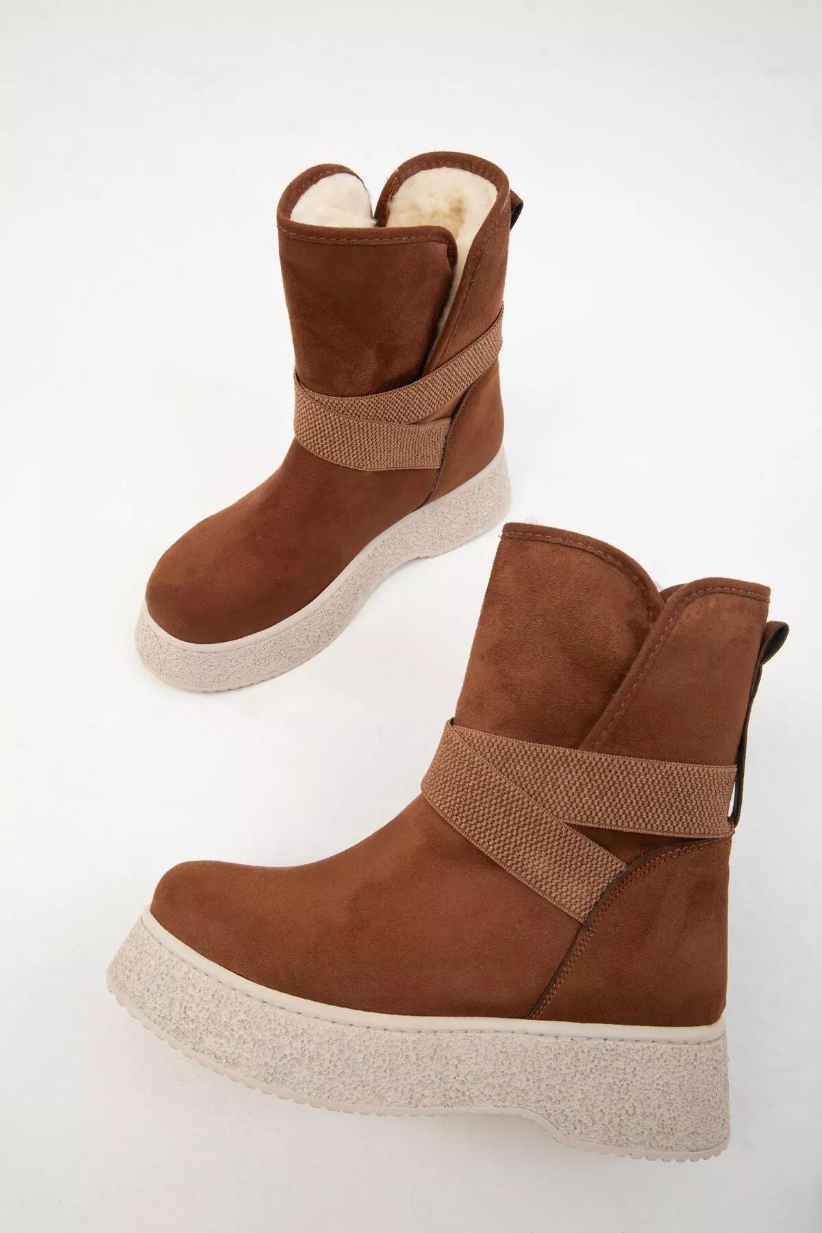 Brown Suede Boots, C101_4460, large image number 0