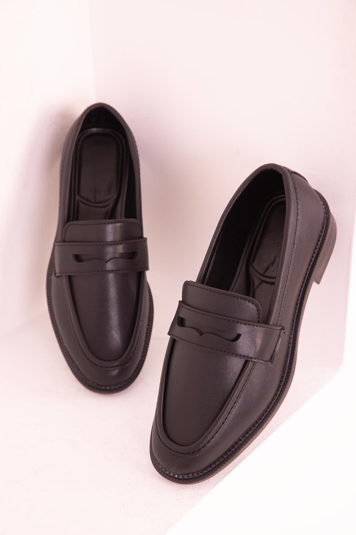 Black Casual Shoes, , large image number 4