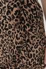 Trendyol - Brown Floral Ruffle Hem Mini Skirt