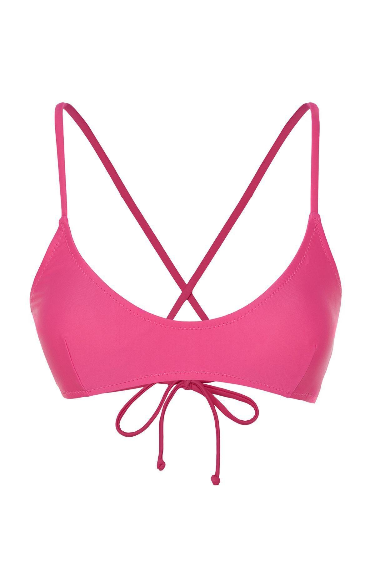 Fuchsia Bralet Bikini Top, C101_4703, large image number 4