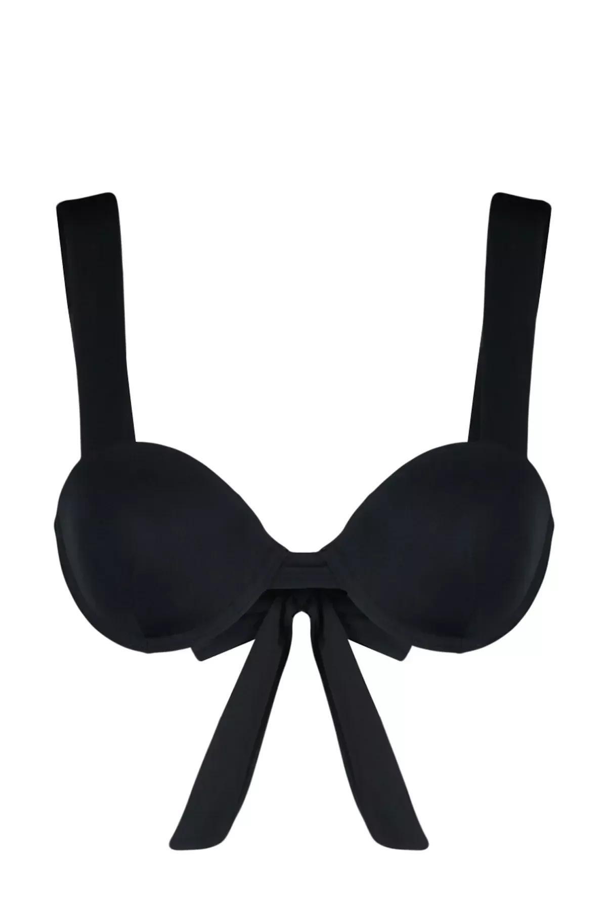 Black Balconette Bikini Top, C101_2094, large image number 5