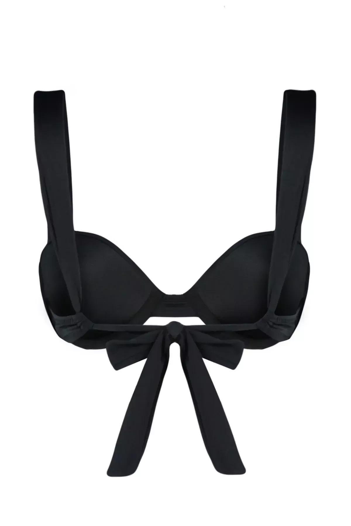 Black Balconette Bikini Top, C101_2094, large image number 6
