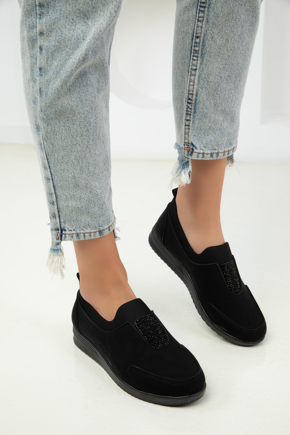 Black Matte Sneakers, , large image number 0