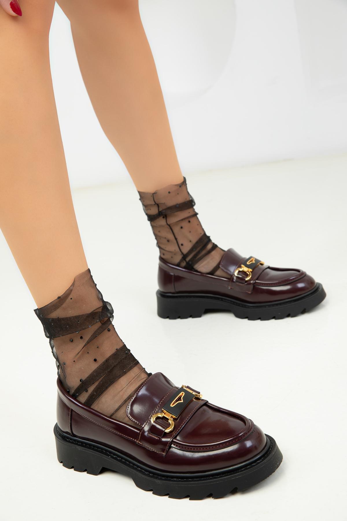 Red Patent Leather Casual Shoes, , large image number 2