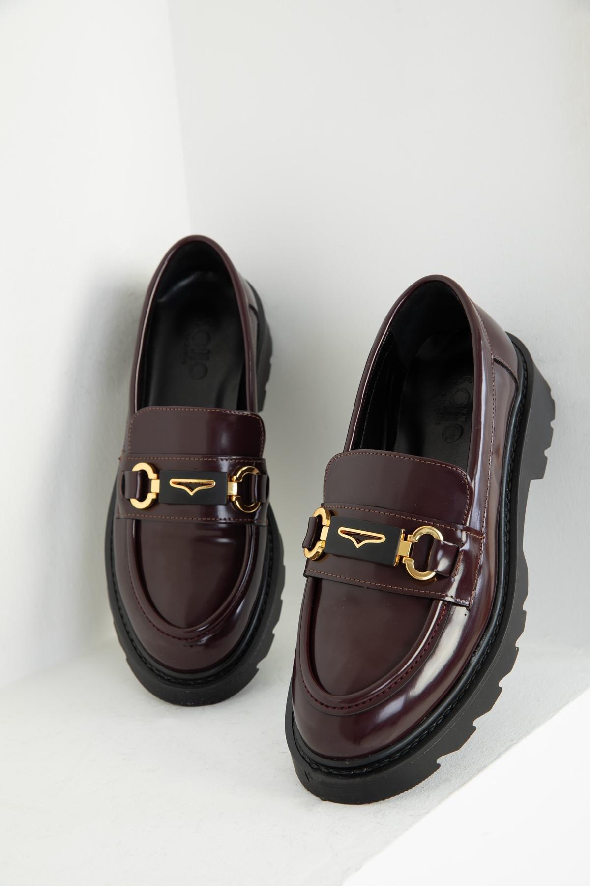 Red Patent Leather Casual Shoes, , large image number 3