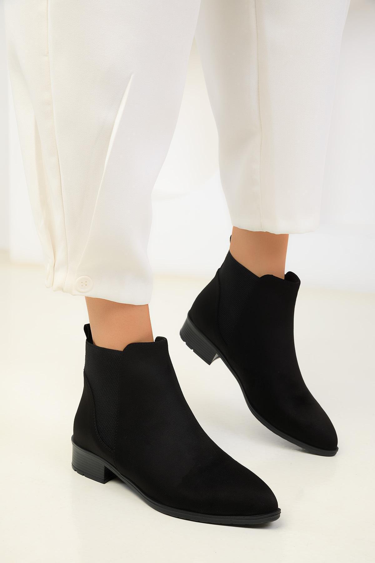 Black Suede Boots, C101_2531, large image number 0