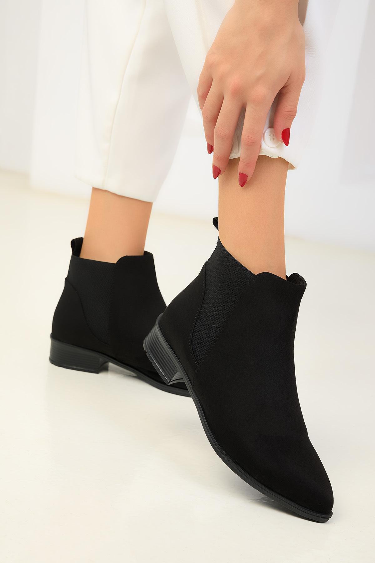 Black Suede Boots, C101_2531, large image number 3